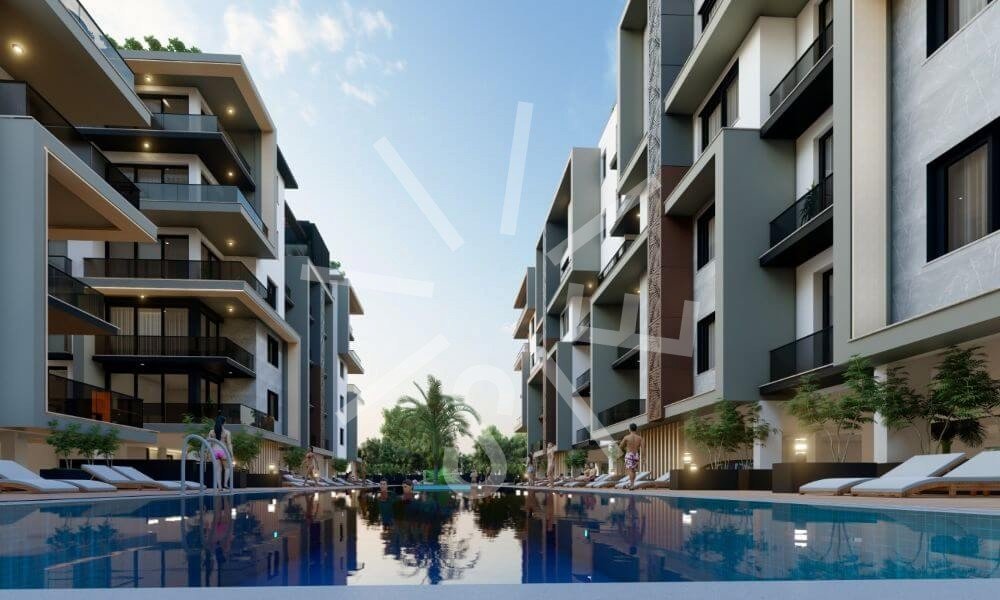 Квартира с одной спальней 60м² в Кирении