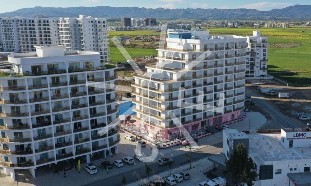 Квартира с одной спальней 59м2 в Искеле